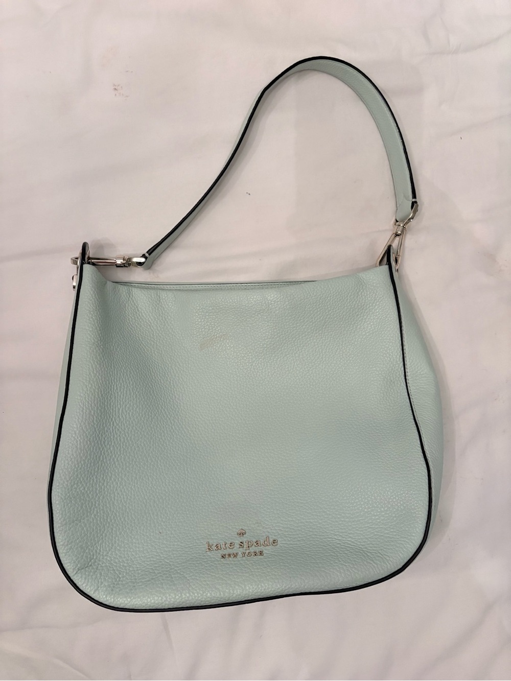 kate spade Leather Shoulder Bag in Mint